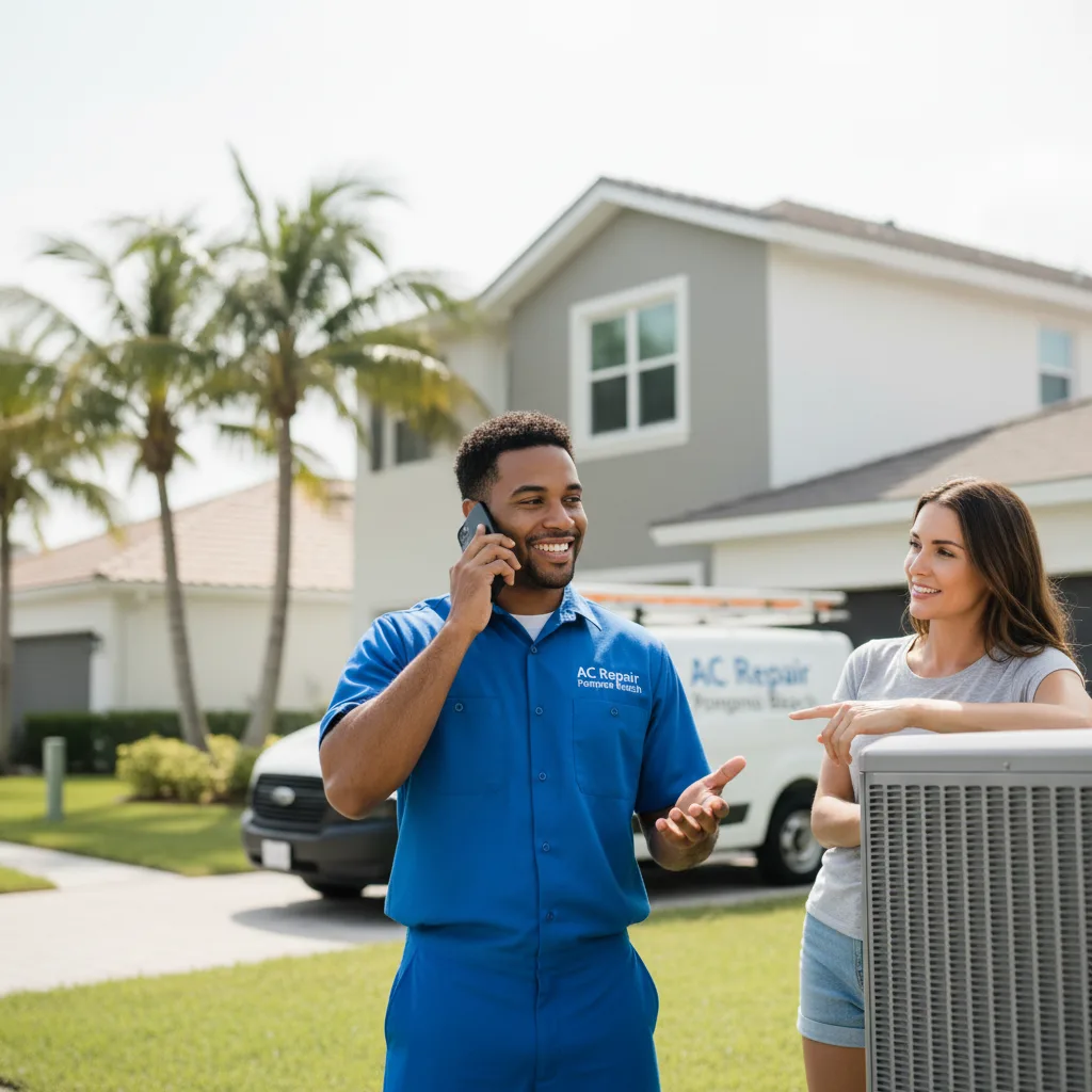 AC Repair Pompano Beach customer support in Readfield